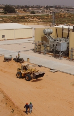 Areva's Bir Osta Milad substation in Libya copycreditpeterfairley2008