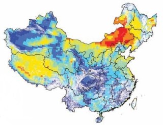 China wind capacity-factor projection. Credit Michael McElroy