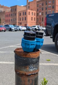 Pilot borehole for geothermal network in Troy NY